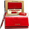 A gift set in a decorative box: wallet, pen, and keychain PTN ZD29 Peterson 