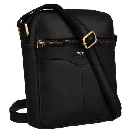 Torba skórzana + Etui PTN 711E-OPU Black