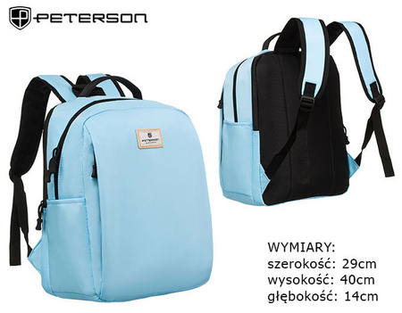Plecak PTN 77707 Blue