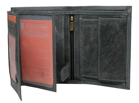 Leather men wallet N4-CHM-NL