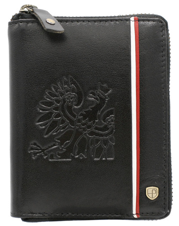 Portfel skórzany RFID PETERSON PTN 340P-03