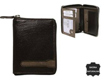 Leather zipped men wallet ALWAYS WILD 109-VH