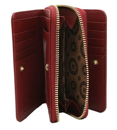 Portfel damski skórzany PTN BC-418 Red