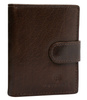 Portfel męski skórzany PTN RM-12L-BUF Brown