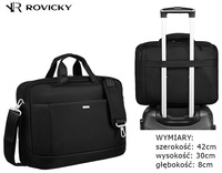 Torba Laptopowa/plecak R-63102-MX Black