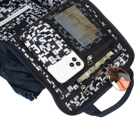 LULUCASTAGNETTE NANO textile backpack