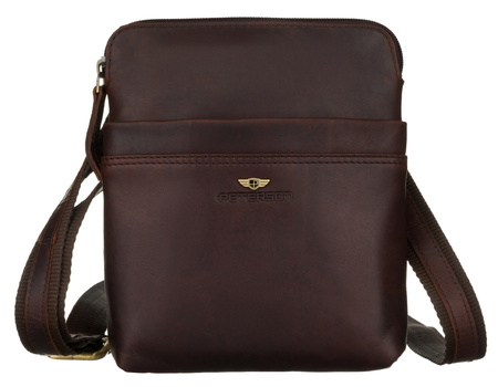 Torba skórzana PTN 19004-OPU Brown