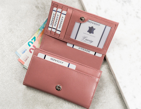 Portfel skórzany RFID 4U CAVALDI RD-22-GCL-0931 WOODR