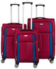 PTN 5209-SET Burgund-Navy Suitcase Set