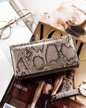 Portfel skórzany PTN SM-411 Grey