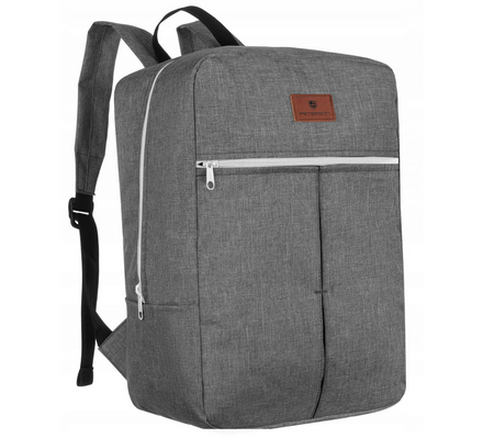 Plecak z poliestru PTN GBP-10 Gray silver