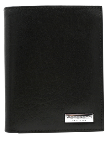 Portfel męski skórzany PTN 317-PR 2-1-1 Black