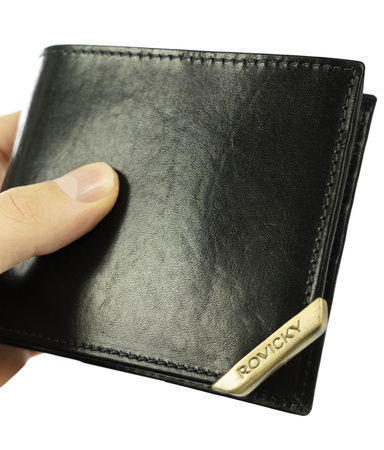 ROVICKY N993-RVTM-GL RFID leather wallet