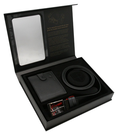 Zestaw portel+pasek PTN N992L-06-BW