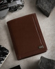 Portfel skórzany RFID Rovicky PC-105-BAR Brown