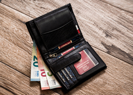 Portfel skórzane PTN 303P-02 Black