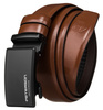 Pasek automat skórzany PTN A004 Brown