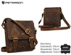 Torba skórzana PTN 996-M-NSH Tan