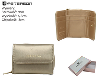 Portfel damski PU PTN 011-HRH Gold