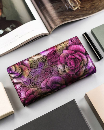 PETERSON PTN 421431-MD RFID leather wallet