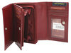Portfel damski skórzany PTN RD-22-NGV Burgundy