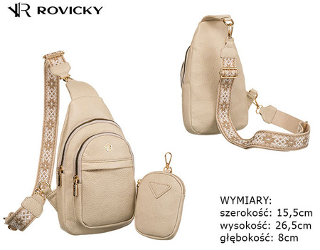 Plecak eko R-KP-01-F19 L.Beige
