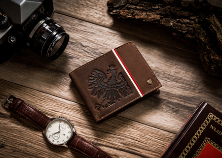 Portfe męski skórzany PTN 304P-03 Hunter