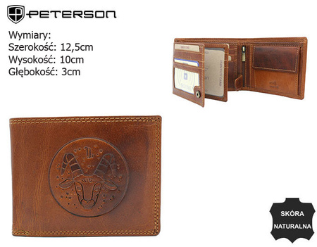 Portfel skórzany PTN N992-EBS-01 Produkt bez rabatowy