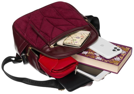 Plecak ze skóry eko DAVID JONES 6856-2