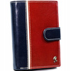 Portfel skórzany RFID ROVICKY 331L-RBA-D NAVY-RED