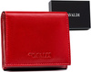 Women's natural leather wallet RD-AN01-GCL RED
