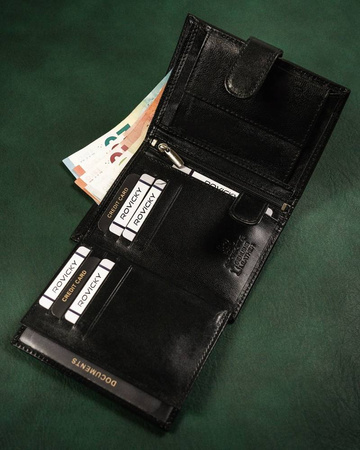 Portfel skórzany RFID ROVICKY N4L-P-GOAN