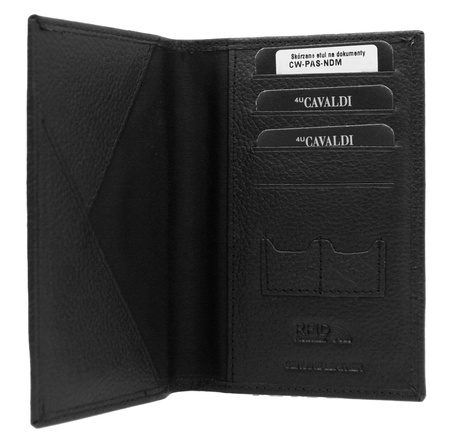 Portfel skórzany CW-PAS-NDM Black