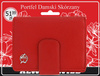 Portfel damski skórzany na blistrze R-D1503-NCD-BL Red