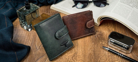 BUFFALO WILD RFID leather wallet N1184-HP