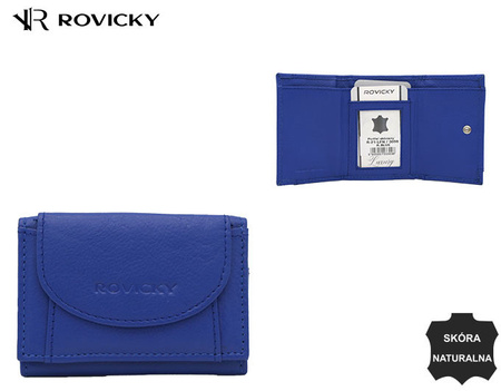 Portfel damski skórzany R-21-LFN R.Blue