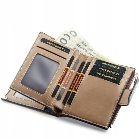 Zestaw prezentowy: portfel damski i woda perfumowana Peterson Velvet PTN ZD3