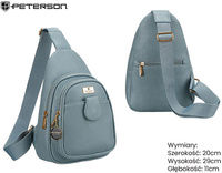 Plecak PU PTN SSY-1-F19 Blue