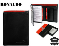 Portfel skórzany RFID RONALDO D1072-VT
