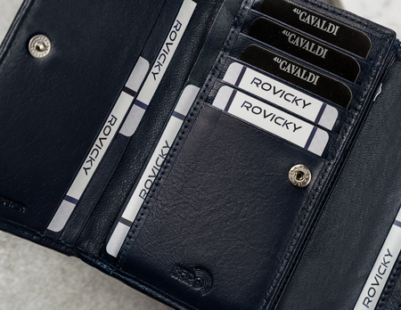 Portfel skórzany RFID 4U CAVALDI RD-22-GCL
