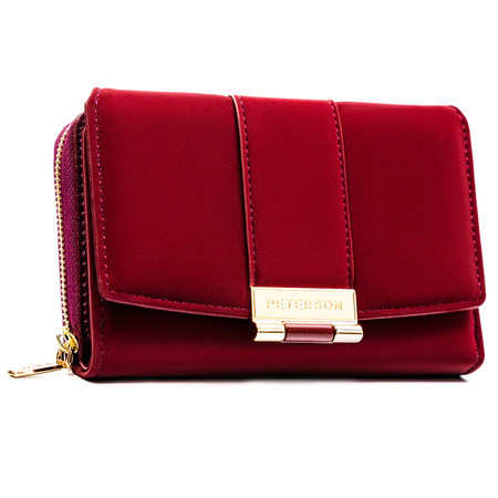 Portfel damski eko PTN 0015-THU Bordo