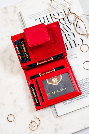 Portfel damski PU PTN 42329-F8 Red