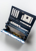 Portfel damski skóra+PU PX28-DNH-BL Blue