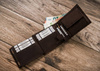 Portfel skórzany męski z wizerunkiem psa RFID N992-CHM-DOG-1 Brown