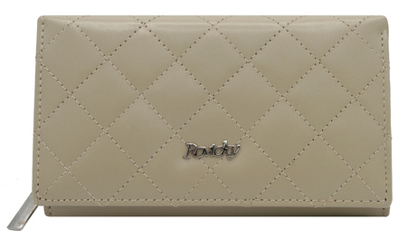 Portfel skórzany R-RD-21-GCL-Q Beige