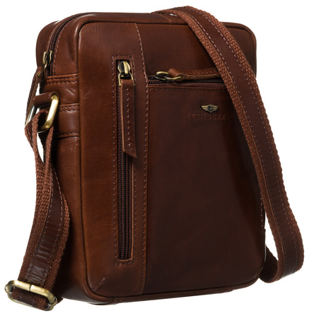 Torba skórzana + Etui PTN YP002-TUM Brown