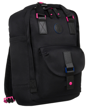 Plecak tekstylny LULUCASTAGNETTE NANO NOIR/BLACK