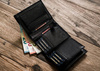 Portfel skórzany RFID Peterson PTN 348.01 Black