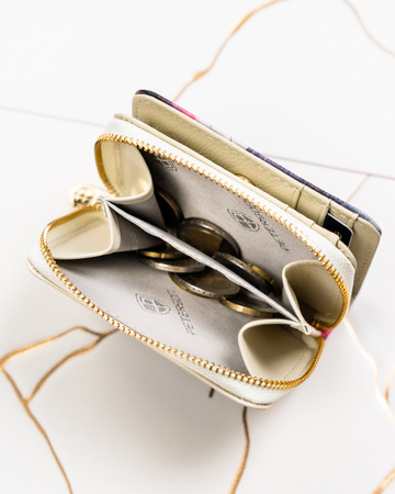 Portfel skóra + PU PTN PX33-PF1 Rose