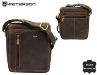 PTN leather bag TB-7032-COM COGNAC